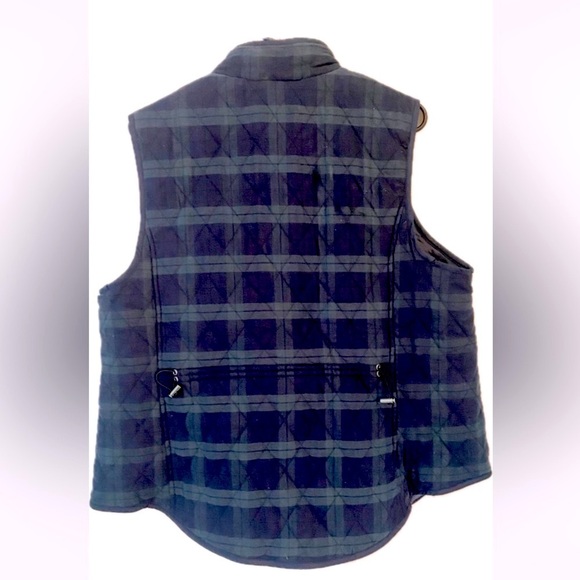 Craft and Barrow Plaid Vest - Picture 2 of 4